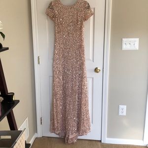 Blush Evening Gown/Bridesmaid Dress
